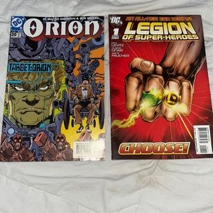 perfect condition dc comics the orion and the legions of super heros